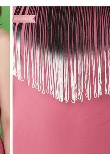 Light pink Tassel maxi dress