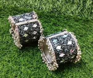 Black Oxidised Bangles