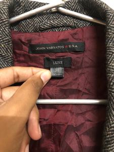 John Varvatos U.S.A Black Waistcoat