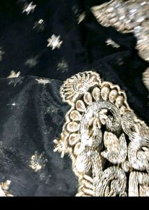 Price Drop.. Black Partywear Saree