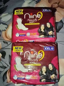 One Day Offer Nine Sanitary Pads Cotton Pad