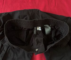 H&amp;M Black Cargo Pants