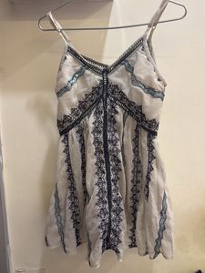 Embroidered Summer Dress