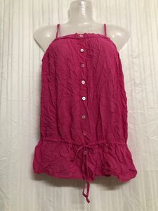Camaieu Rose Pink Sleeveless Top