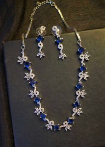 American Diamond Jewellery Set