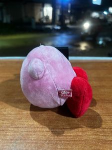Kirby Hovering 3.5&#34; Dangler Plush w/Clip - Little