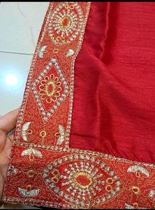 Mirror Silk Kurta Set Embroidery Work