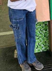 Blue Cargo Jeans