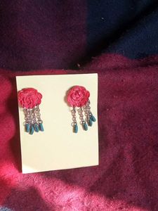 Rose Dangle Earrings