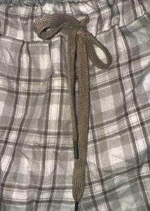 Checked Casual Pants