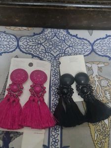 Hnm Tassel Earrings Combo