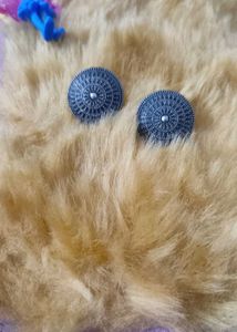 Elegant Oxidised Coin Style Earings 🥰🥰