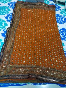 beautiful sequence saree