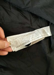 Zara Men Black Longcoat Hoodie