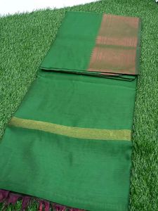 Green Ethnic Saree