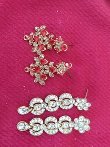 Combo Of 12 Heavy Earrings