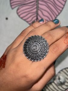 Statement Silver Rings - Set of 3