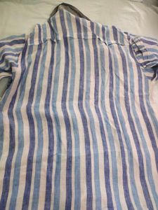 Linen Club Striped Shirt