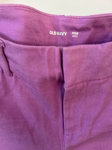 Cotton denim pant