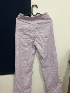 Lavender Wide Leg Jeans