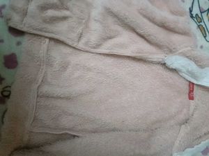 Beautiful Fur Jacket With Hoodie For 4-6 Year Girl