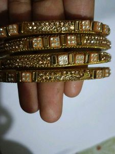 Golden Bangle Set