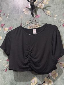 Black Crop Top
