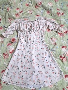 Floral Print Mini Dress