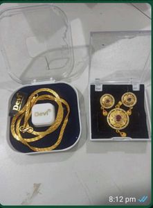 Devi Necklace and Earring Set