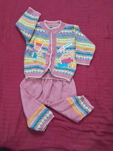 Vintage Baby Knit Set