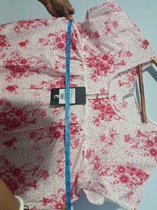 Floral Pink Nighty - Comfy &amp; Cute!