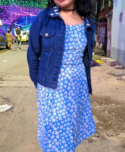 Skirt And String Shoulder Top Co-ord