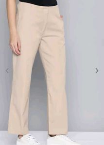 Tailored Beige Trousers