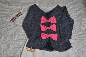 Pink Boww Top 🎀