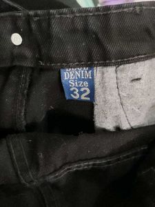 Black Denim Jeans