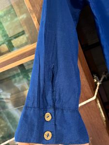BIBA Blue Kurti Top