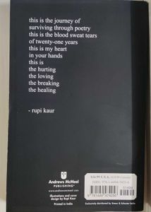 Milk and honey by rupi kaur