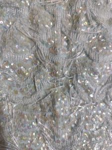 Whimsical Stone And Sequin Beaded Top