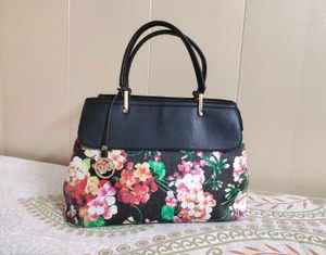 Floral Print Shoulder Bag