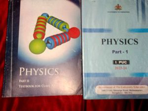 Textbooks: Physics, Chemistry, Maths