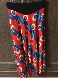 Bold Print Skirt