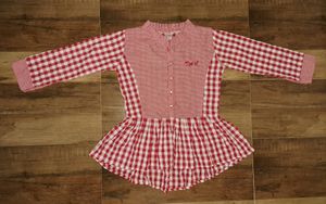 Red checks Top