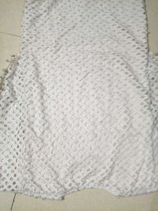 White Crochet Kurta
