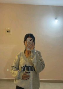 Oversized Grey Sweatshirt