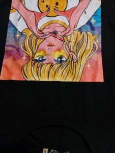 Women Oversized Printed Tshirt