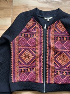 Global Desi Printed Jacket