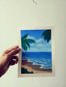 Beach Scene ⛱️🌞