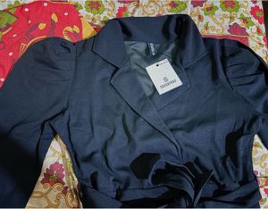 Sassafras Black Partywear Dress