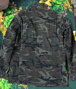 Army Print Jacket