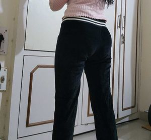 Kappa Velvet Love Black Jogging Pants